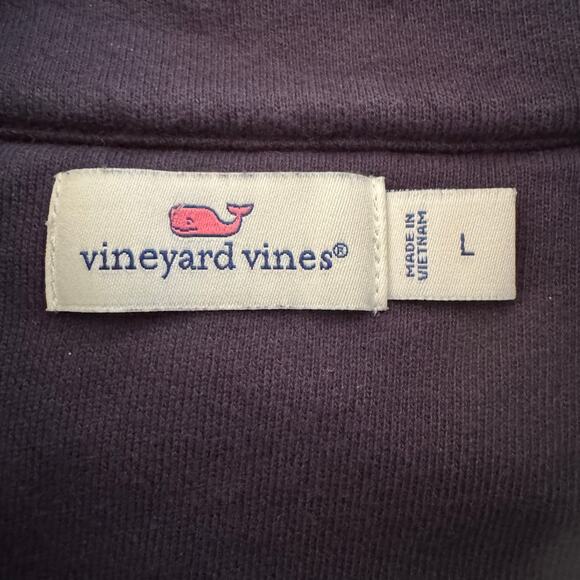 Vineyard Vines Sweatshirt Men's Blue Philllies 1/4 Zip Long Sleeve Sz L - Picture 8 of 9